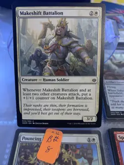 MTG Makeshift Battalion War of the Spark 022/264 Regular Common - Image 3