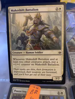 MTG Makeshift Battalion War of the Spark 022/264 Regular Common - Image 5