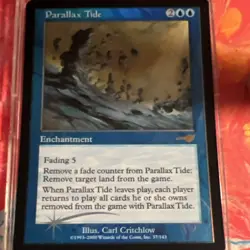 Wizards of the Coast Parallax Tide Enchantment English Blue 37/143 Foil - Image 2