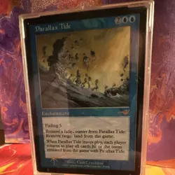 Wizards of the Coast Parallax Tide Enchantment English Blue 37/143 Foil - Image 3