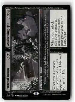 Funeral Room/ Awakening Hall Duskmourn MTG NM Regular - Image 1