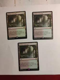 3 X Magic The Gathering Modern Horizons 2 Verdant Catacombs - Image 1