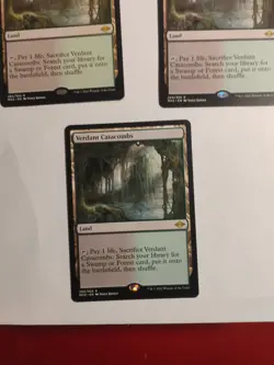 3 X Magic The Gathering Modern Horizons 2 Verdant Catacombs - Image 4