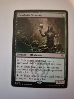1x Deathrite Shaman - 0175 (Ravnica Remastered) - Near Mint NM - Rare x1 - Image 1