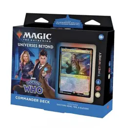 Magic Doctor Who Commander Deck - Timey-Wimey 195166228815 - Image 1