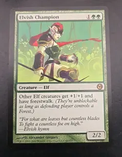 Elvish Champion Duels of the Planeswalkers MTG Regular Near Mint - Image 1