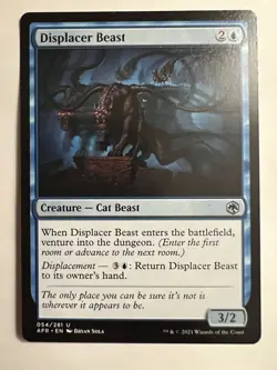 MTG Displacer Beast (54/281) Adventures in the Forgotten Realms NM - Image 1
