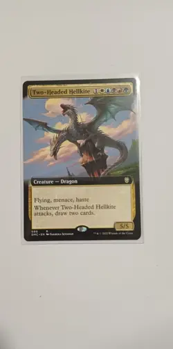 Two-Headed Hellkite | Extended Art | MTG | DMU | Near Mint | English EN - Image 1
