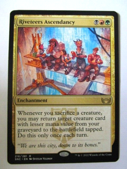 MTG Riveteers Ascendancy 072/281 Rare Streets Of New Capenna Near Mint!! - Image 1