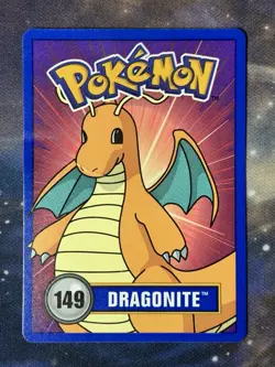Dragonite #149 Pokemon Rolls 1999 Nintendo Promo Sticker Card MP - Image 1