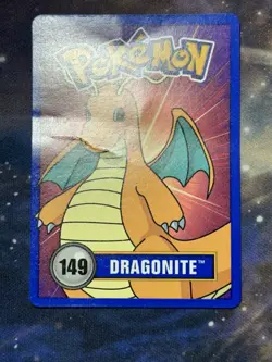 Dragonite #149 Pokemon Rolls 1999 Nintendo Promo Sticker Card MP - Image 4