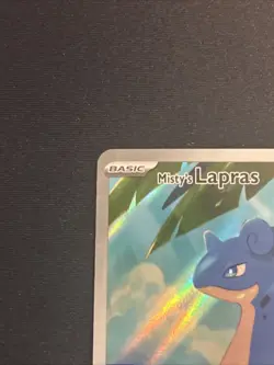 Pokemon TCG Misty's Lapras Holo Card 194/182 Sv10: Destined Rivals - Image 2