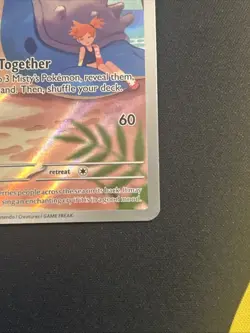 Pokemon TCG Misty's Lapras Holo Card 194/182 Sv10: Destined Rivals - Image 4