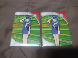 2000 Topps Pokemon TV Animation Series 3 Heroes & Villains Officer Jenny 2 Cards - Image 1