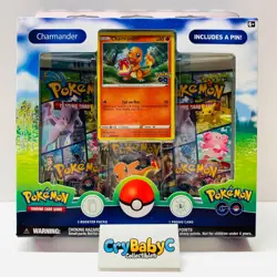Pokemon Pokemon GO Pin Collection Charmander 1 Promo 1 Pin 3 Packs - Image 1