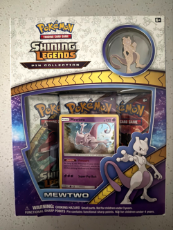 NEW UNOPENED Pokemon Shining Legends Pin Collection Box: Mewtwo - Image 1