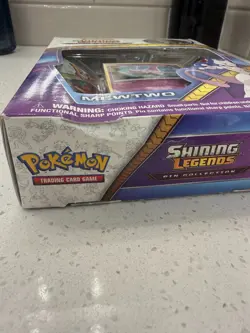NEW UNOPENED Pokemon Shining Legends Pin Collection Box: Mewtwo - Image 2