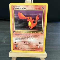 Pokemon TCG Charmander Team Rocket 1st Edition (50/82) - Image 1