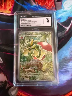 Flapple 210/191 CGC MINT 9 Pokemon 2024 Illustration Rare Surging Sparks - Image 1