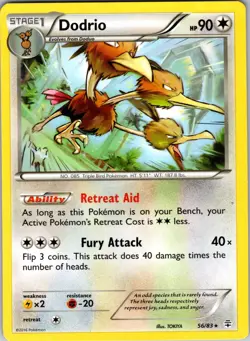 Dodrio 56/83 Generations Pokemon TCG LP - Image 1