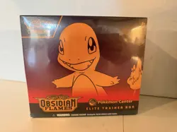 Pokemon TCG Scarlet & Violet Obsidian Flames Pokemon Center Exclusive ETB Sealed - Image 1