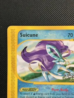 Suicune Pokemon 4Ever Promo 53 (2002) HP / Creased - Vintage WOTC Era - Image 3