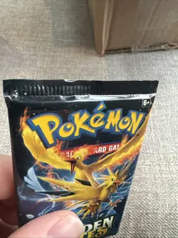Pokemon TCG Hidden Fates Booster Pack New Sealed (1x) Zapados Art - Image 3