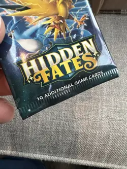 Pokemon TCG Hidden Fates Booster Pack New Sealed (1x) Zapados Art - Image 5