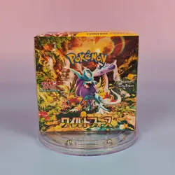POKEMON SCARLET & VIOLET WILD FORCE DISPLAY JAPANESE SEALED - Image 1