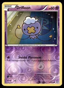 2012 Black & White - Dragons Exalted Reverse Holo Drifloon Basic/Common #49 - Image 1