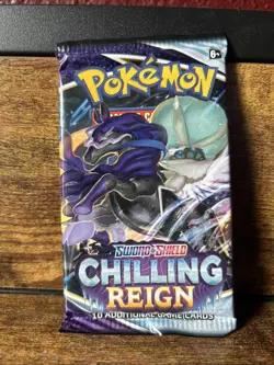 Pokemon TCG, Chilling Reign Booster Pack, Sealed - Image 1