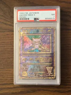 Pokemon Ancient Mew Movie Promo PSA 7 Certification # 68566519 - Image 1