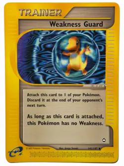 Weakness Guard - 141/147 Aquapolis 2002 - E Reader - WOTC - Pokemon TCG - NM - Image 1
