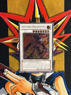 RGBT-EN040 Exploder Dragonwing Ultimate Rare UNL Edition LP Yugioh Card - Image 1