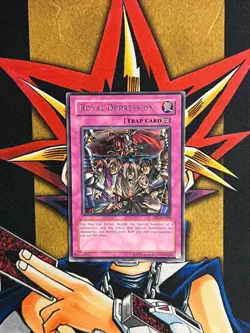 DB2-EN200 Royal Oppression Rare UNL Edition NM Yugioh Card - Image 1