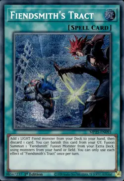 Fiendsmith's Tract - Prismatic Secret Rare 1st Edition MP25-EN093 - NM - YuGiOh - Image 1
