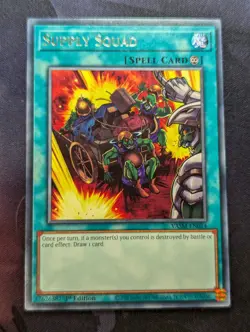 Supply Squad VASM-EN014 Rare YuGiOh TCG Card NM - Image 1
