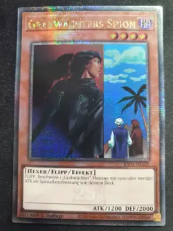 Yu-Gi-Oh! RA03-DE121 Grabwachters Spion 25th QCSR NM 1st - Image 1