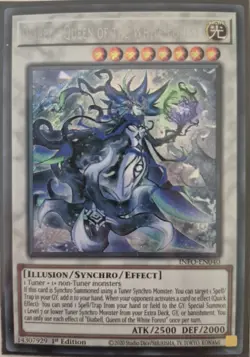YuGiOh Diabell, Queen of the White Forest Secret Rare 1st Edition INFO-EN040 - Image 1