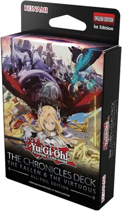 Yugioh The Chronicles Deck The Fallen & The Virtuous 1st Edition Factory Sealed - Image 3