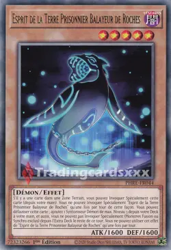 Yu-Gi-Oh! Esprit de la Terre Prisonnier Balayeur de Roches : R PHRE-FR044 - Image 1