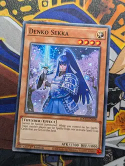 Yugioh - Denko Sekka - SDCH-EN018 - 1st Edition - Common - Image 1