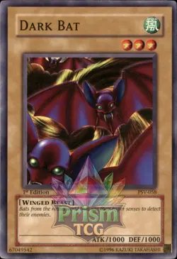 1st Ed Dark Bat PSV-058 Yugioh - Image 1