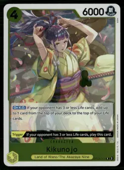 2024 Wings of the Captain Kikunojo Character / Yellow/Land of Wano/The Akazaya - Image 1