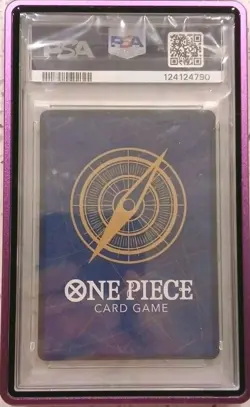 2025 ONE PIECE EB02 MONKEY D LUFFY MANGA ALTERNATE ART PSA 10 - Image 2