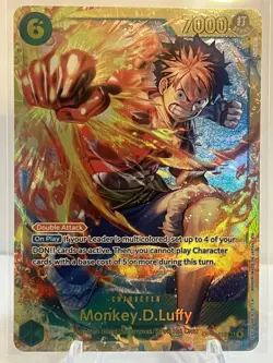 Monkey.D.Luffy OP13-118 - Carrying On His Will Foil - English - Image 1