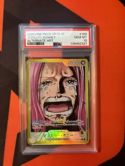 PSA 10 Jewelry Bonney Leader OP13-100 Japanese One Piece - Image 1