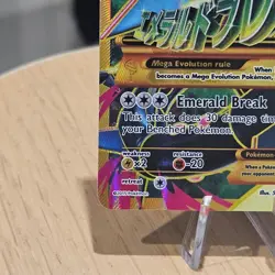 ✅ 🇦🇺 M Rayquaza EX 98/98 Mega Ancient Origins EXC Pokemon TCG Card Reg. Size - Image 4