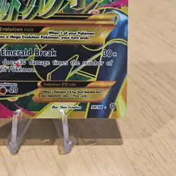 ✅ 🇦🇺 M Rayquaza EX 98/98 Mega Ancient Origins EXC Pokemon TCG Card Reg. Size - Image 5