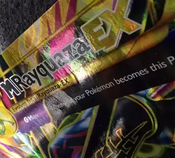 Jumbo Pokemon Card - Mega M Rayquaza EX 98/98 Ancient Origins Full Art Gold 2015 - Image 5
